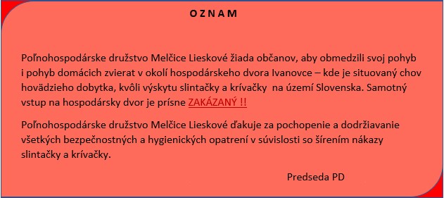 upozornenie